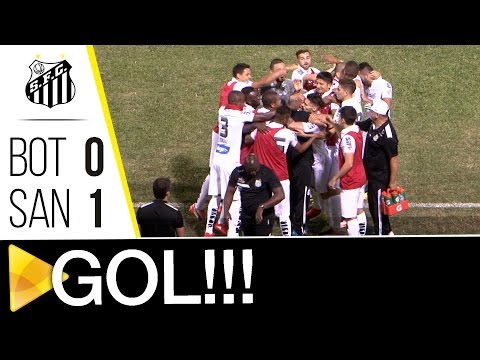 Botafogo 0 x 1 Santos | GOL | Brasileirão (14/09/16)