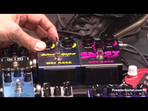 NAMM '15 - Dunlop Band of Gypsys Fuzz Face, Sub Machine, Blue Hippo, and Saffron Squeeze Demos