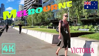2024 Winter City Vibes | Melbourne CBD Walking Tour 4K