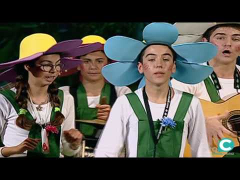 Comparsa infantil, El jardín de la alegría - Final