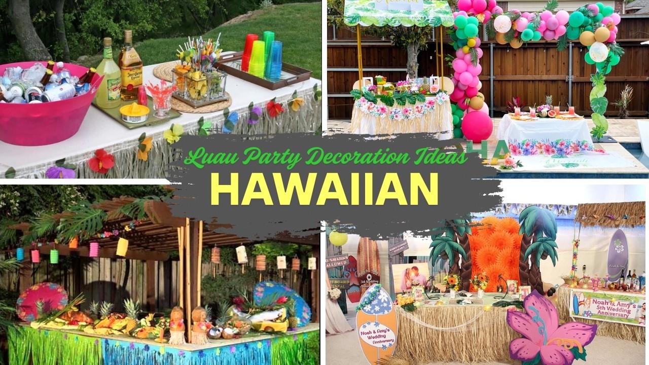 150+ Hawaiian Luau Party Decoration Ideas 2026 | Ultimate Tiki, Tailgate & Theme Party Decor!