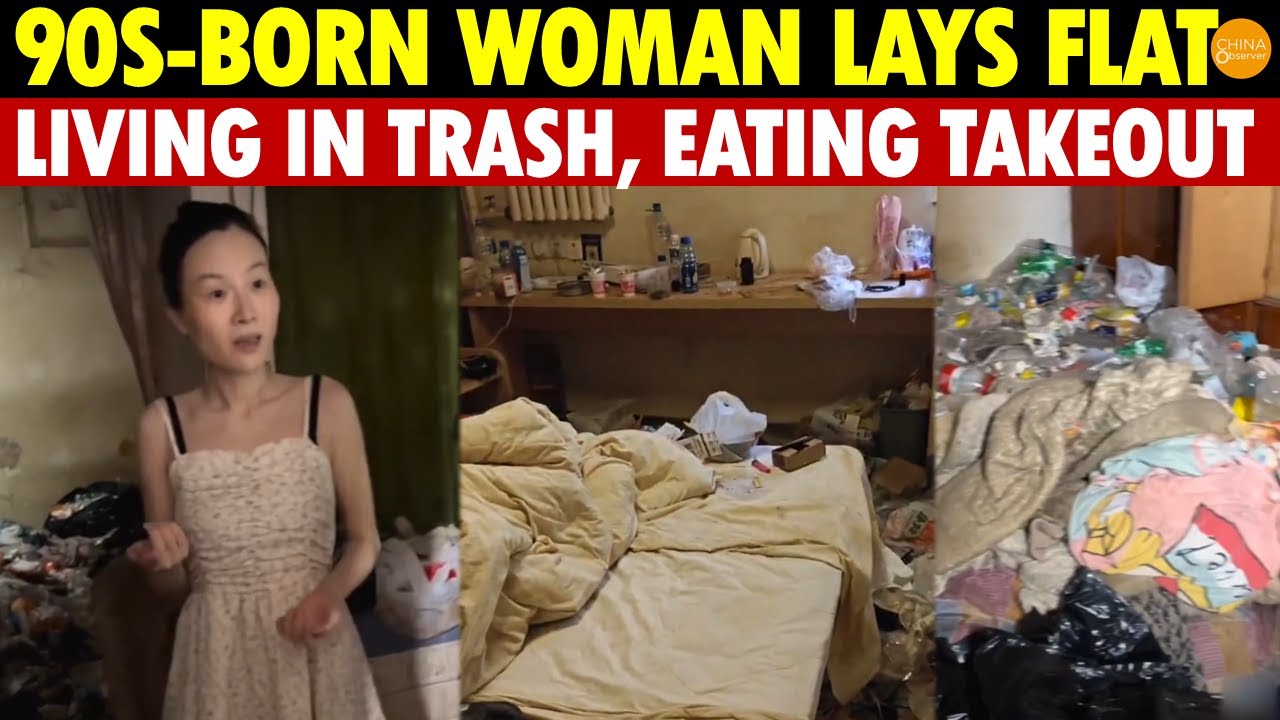 Lying Flat Queen? This 90s Beauty Spent 3 Years in a Trash Heap with Takeout!