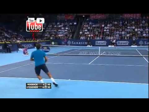 Roger Federer vs Andy Roddick -- Atp 500 Basel -- Semifinals