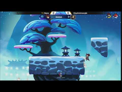 WNF Oakland 2019 S2.4 - Brawlhalla Winners Semifinal Glypshmergle (Diana) vs TS | Nazo (Sir Roland)