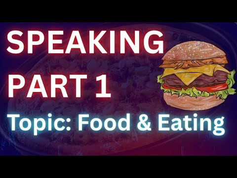 IELTS Speaking Part 1: Food and Eating 🌶️| Band 9 Sample Answers + Vocabulary & Tips