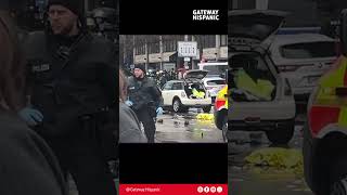 Afghan drives his car into a trade union demonstration in Munich