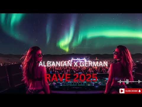 🖤 Dark Aurora Rave 2025 | Albanian x German Underground Techno 🌑