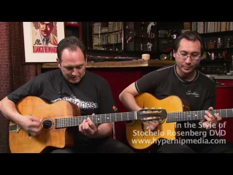 Stochelo Rosenberg Gypsy Jazz Rhythm Guitar Lesson DVD excerpt