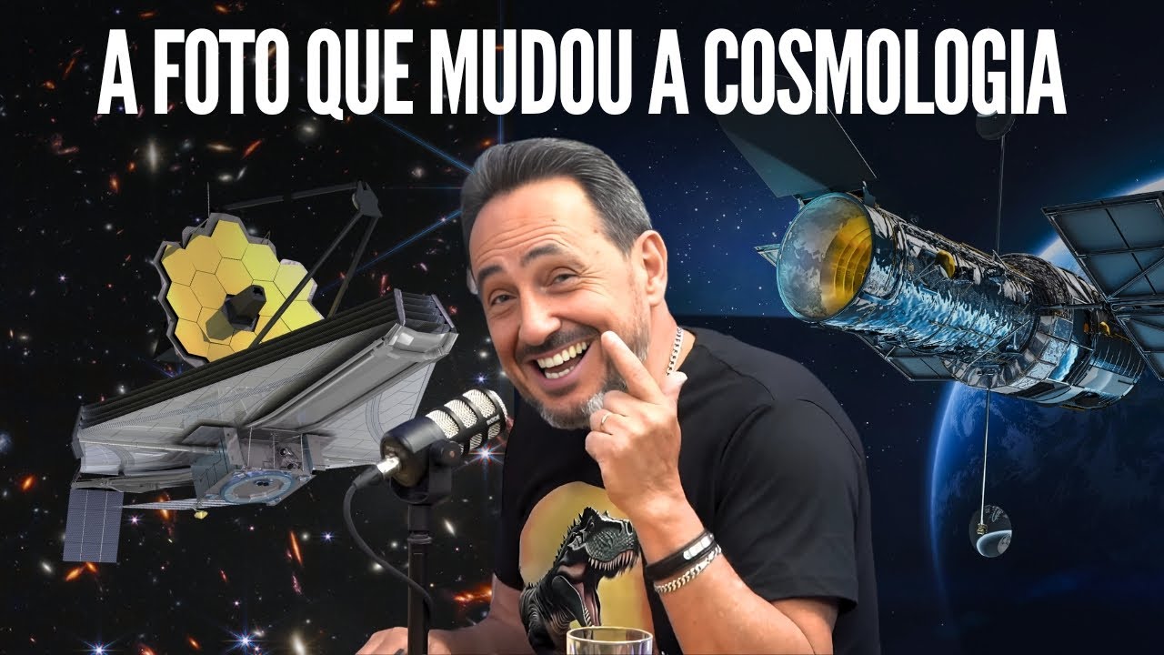 O telescópio James Webb redefiniu a cosmologia com uma foto | Podcast Podfé