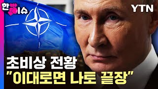 "나토 붕괴 임박"..푸틴, 최후의 승부수 [한방이슈] / YTN