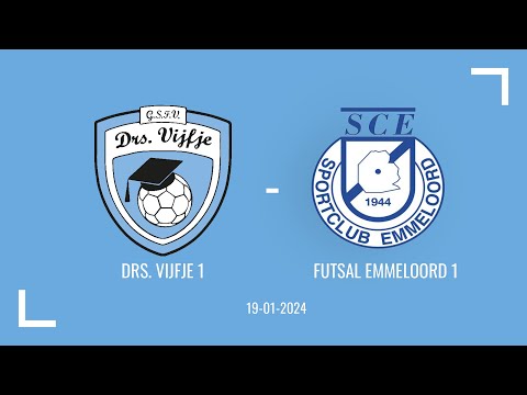 Drs. Vijfje 1 - Futsal Emmeloord (19-1-24)