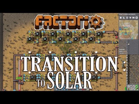 FACTORIO 0.16 | Transition to Solar - Episode 20