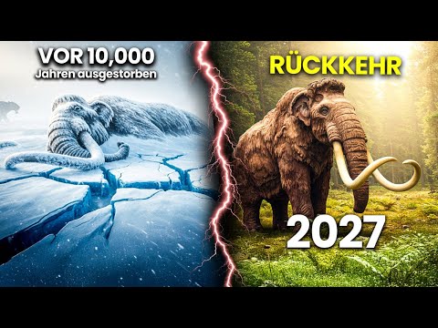 🦣7 Ausgestorbene Tiere kehren zurück | 2027 wird VERRÜCKT!😱