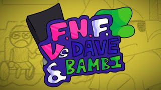 Cover art for Dave and Bambi: title screen!