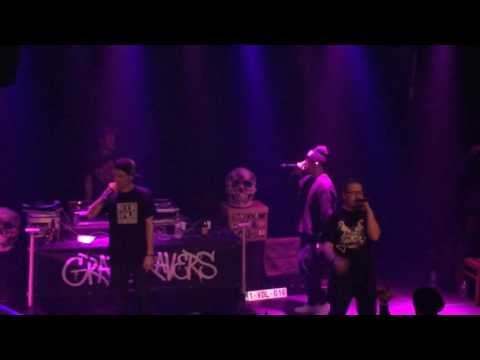 Rookwalm Feat. Aldi, Ozi One & Fheeta - OJ DE MUZIEK VERSTOAT Live 02-12-2016