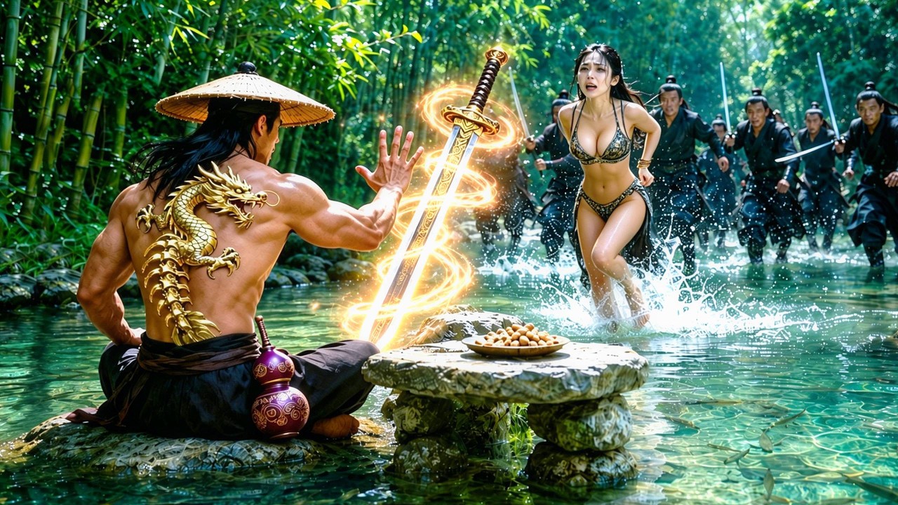 أنقذ إله الحرب فتاةً شابة، وعلّمها سيفًا لا يُقهر، ثم أطلق انتقامًا مدويًا ضد أعدائه!