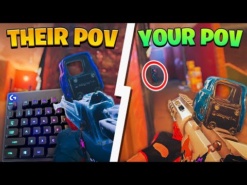 How to Do Every Single Quick Lean w/ Keyboard Cam & Perspectives - Rainbow Six Siege Tips