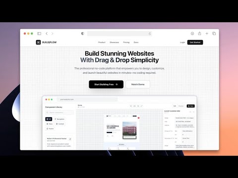 MyBuildFlow - Drag & Drop Website Builder