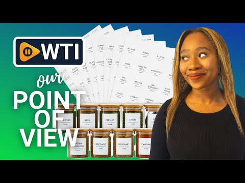 Talented Kitchen Spice Label Stickers - WTI product video review