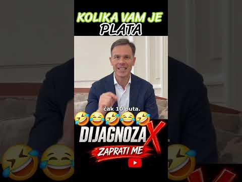 Kolika vam je PLATA 🤣 #politikane #virals #funny #humor #balkan #shorts #news #shortvideo #smesno