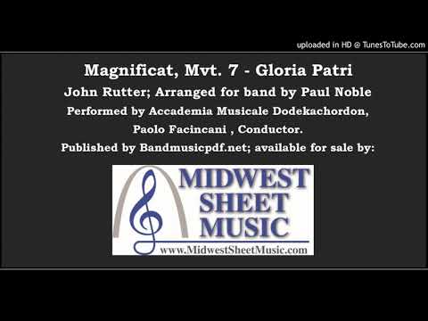 Magnificat Mvt. 7 - for Band with optional Chorus