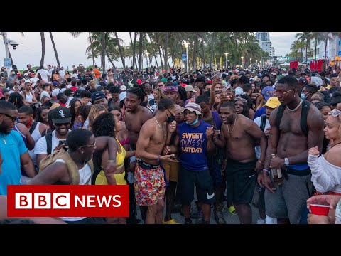 邁阿密海灘春假緊急宵禁 科維德的風險 - BBC News (Emergency curfew in Miami Beach over spring break Covid risk - BBC News)