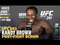 UFC 261: Randy Brown Breaks Down One-Armed Rear-Naked Choke Of Alex Oliveira - MMA Fighting