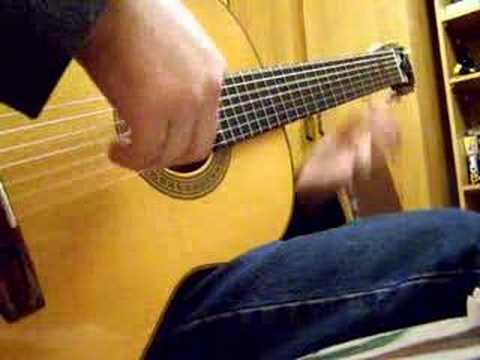 Russian Roma Gypsy 7 string Guitar  'Пройдись, девушка' (Old Video)