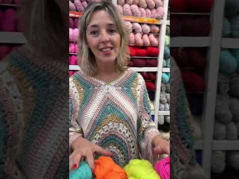 PONCHO CAMILA Y PALETA DE COLOR 🧡 Tejido en Merino sedificada exclusivo de Moussa Lanas 🧶