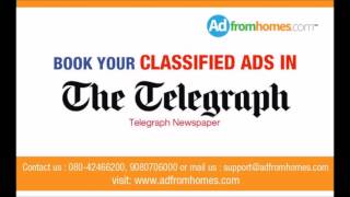 Telegraph Obituary Ads | Vijay Karnataka Matrimonial Ads | adfromhomes