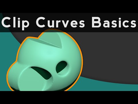 047 ZBrush Clip Curve Basics