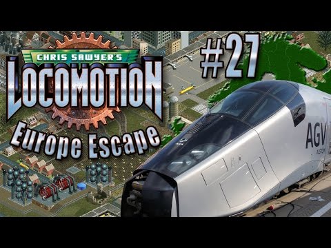 Chris Sawyer's Locomotion: Europe Escape - Ep. 27: AGV 360 KPH