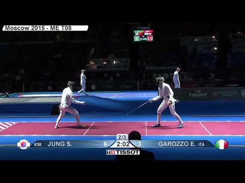 Moscow Worlds SME 2015 - L8 - Jung KOR v Garozzo ITA