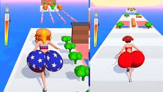 Twerk Race 3D All Levels Gameplay Android ios