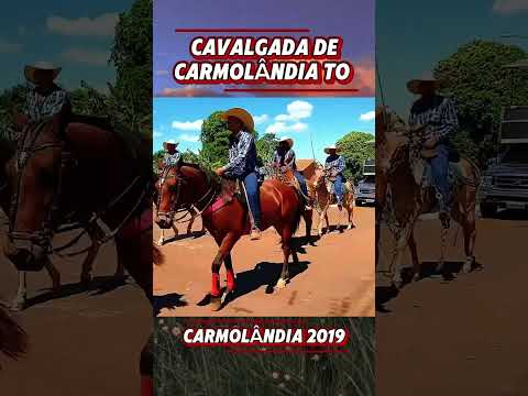 Cavalgada de Carmolândia Tocantins 2019