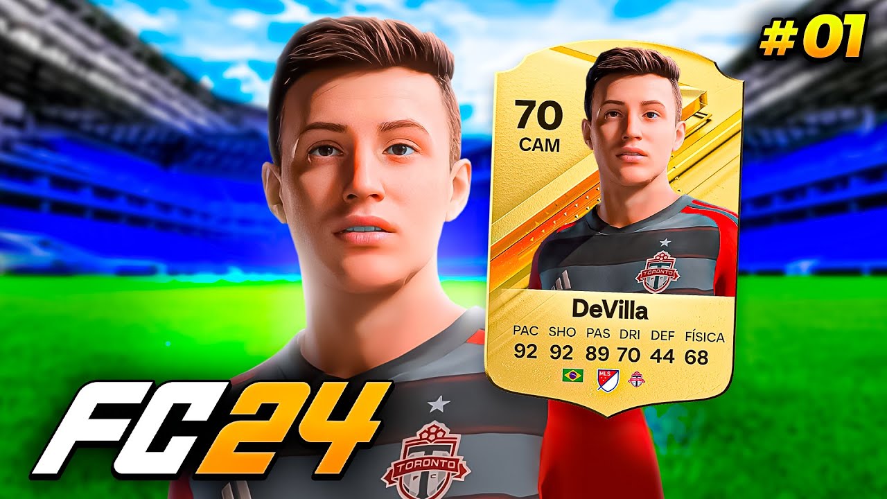 O INÍCIO: O ÚLTIMO CAMISA 10 RAIZ! 🇧🇷 | MODO CARREIRA JOGADOR EA FC 24, EP 01