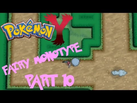 Pokémon Y Fairy Monotype Challenge pt10 - Garden Maze