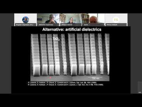 MetaMAT’s 17th webinar-10.11.2020-Metasurfaces for light shaping-Philippe Lalanne