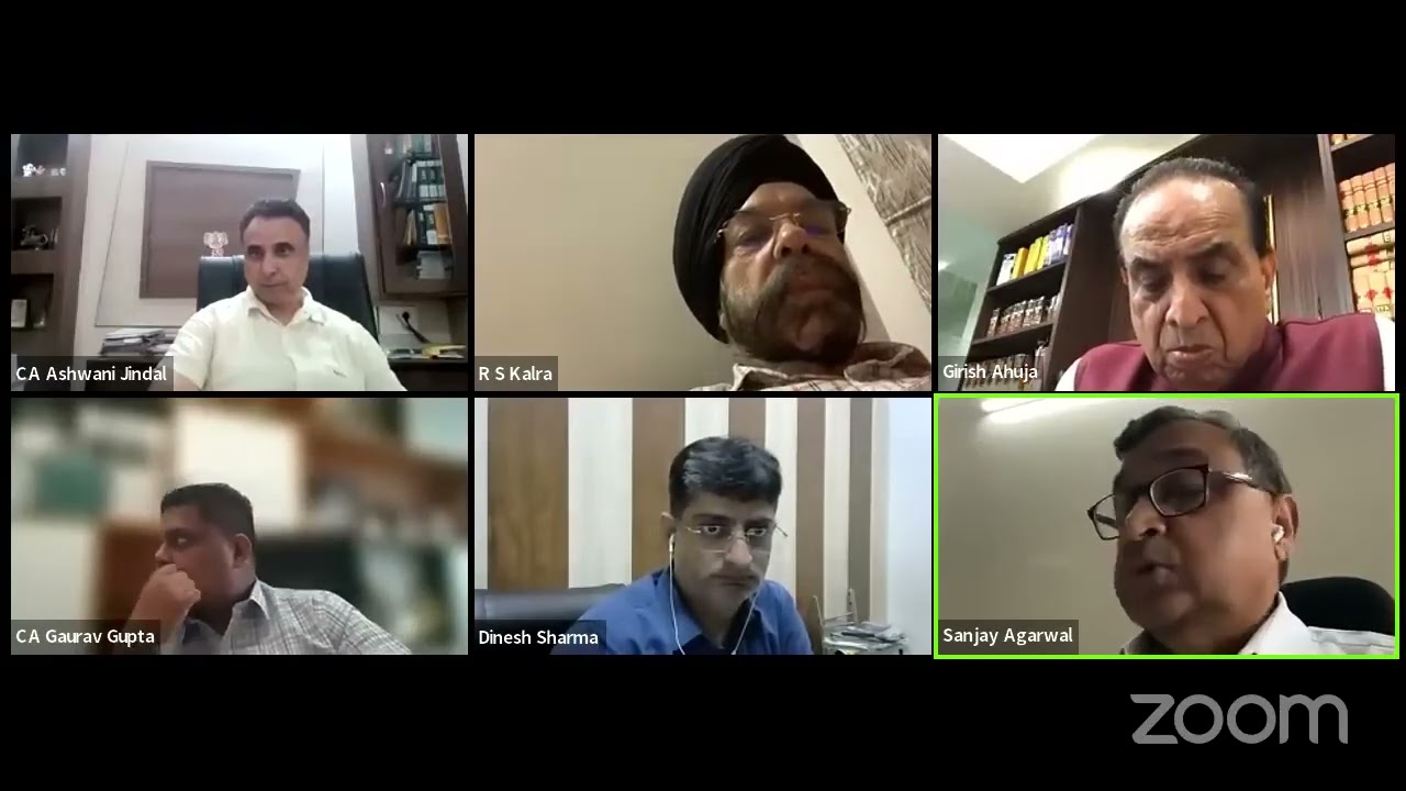 Webinar on TDS New Sections 194 R & 194 S & Clause 44 of TAR By CA Dr Girish Ahuja Ji