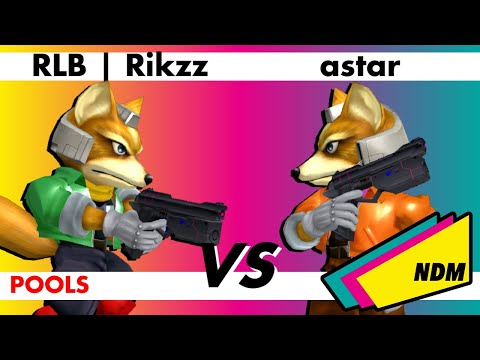 Neue Deutsche Melee - RLB | Rikzz (Fox) vs. astar (Fox) Melee Pools