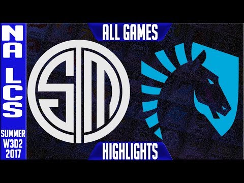 TSM vs Liquid ALL GAMES Highlights | NA LCS Week 3 Summer 2017 | TSM vs TL
