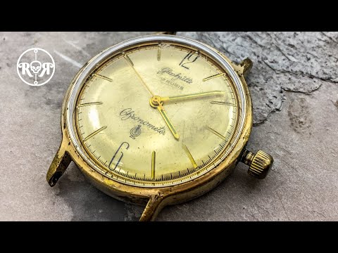 Restoration of a vintage german Glashütte Chronometer - GUB Caliber 70.3 service