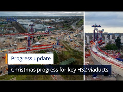 Water Orton viaducts completed over railway