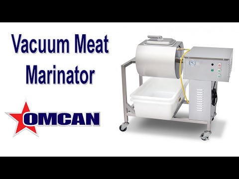 Video thumbnail for Vacuum Meat Marinator with 0.25 HP Motor