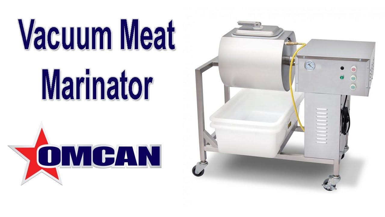 Video thumbnail for Vacuum Meat Marinating Tumbler Machine, 22 lb - 0.25 HP