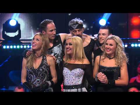 Juryn betygsätter gruppdanserna - Let’s Dance (TV4)