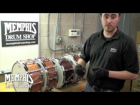 Brady Sheoak Jarrah Wandoo Snare Drums Unboxing at Memphis Drum Shop