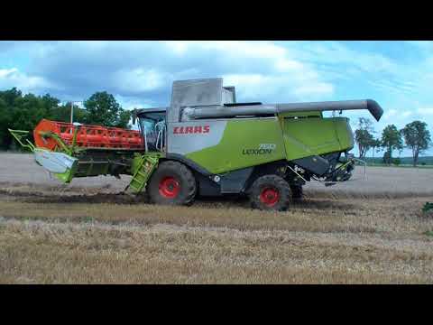 Getreideernte Hart am Limit in HD