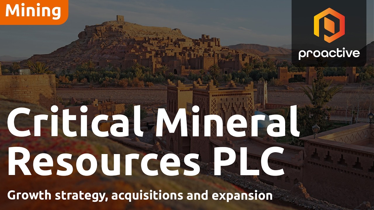 Critical Mineral Resources: Growth strategy, acquisitions and expansion - P3