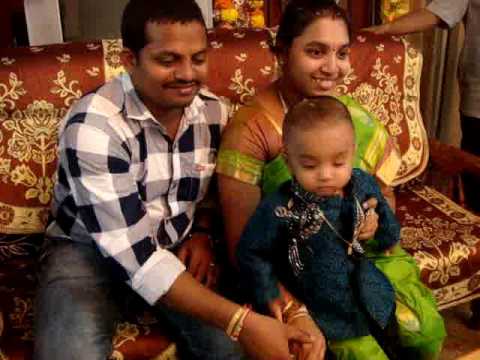 Achyuth 1st b day cake cutting @ Aug 28 2016